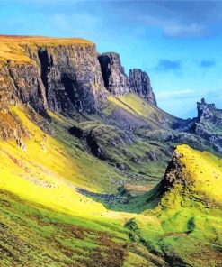 Quiraing Isle Of Skye Landscape Paint By Numbers