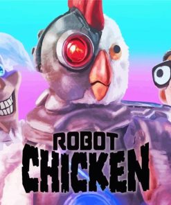 Robot Chicken Paint By Numbers