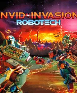 Robotech Invid Invasion Poster Paint By Numbers