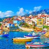 Samos Greece Paint By Numbers