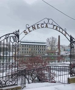 Seneca Falls New York Paint By Numbers