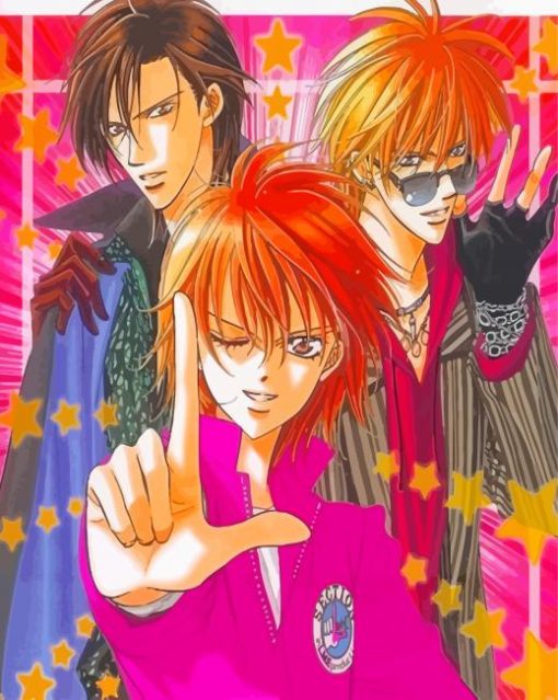 Skip Beat Characters Paint By Numbers