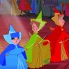 Sleeping Beauty Fairies Paint By Numbers