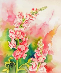 Snap Dragons Paint By Numbers