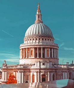 St Paul's Cathedral In London Paint By Numbers