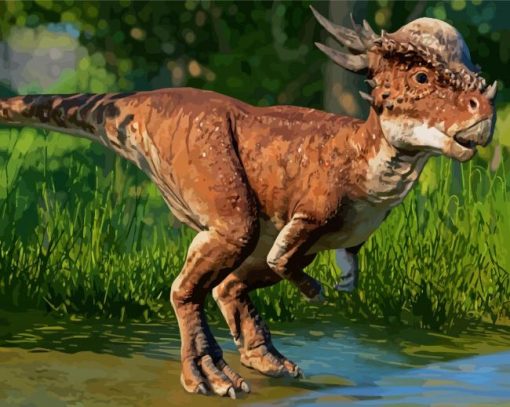 Stygimoloch Animals Paint By Numbers