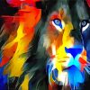 Stylish Lion Paint By Numbers