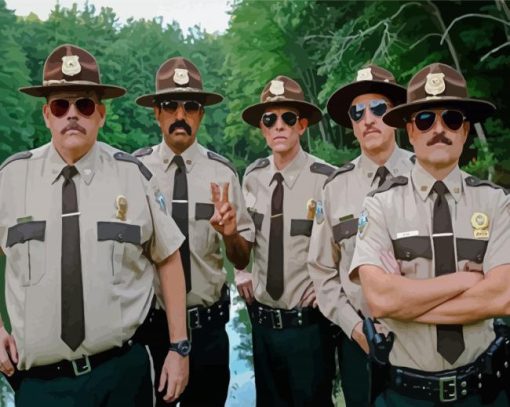 Super Troopers Paint By Numbers