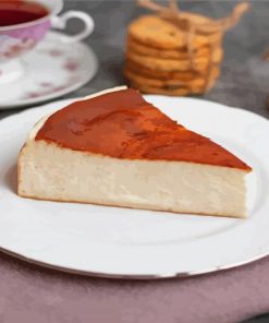 Sweet San Sebastian Cheesecake Paint By Numbers