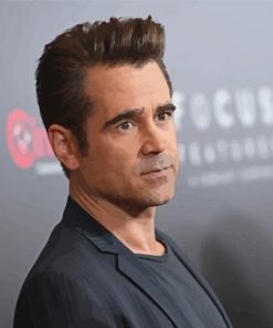 The Actor Colin Farrell Paint By Numbers