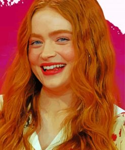 The Actress Sadie Sink Paint By Numbers