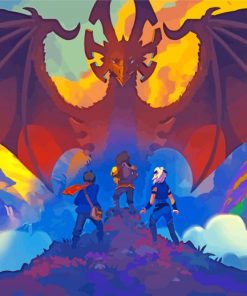 The Dragon Prince Characters Paint By Numbers