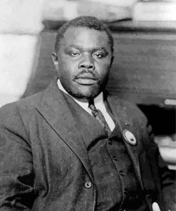 The Jamaican Activist Marcus Garvey Paint By Numbers