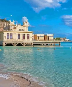 The Mondello Beach Paint By Numbers