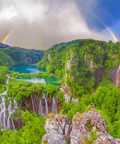 The Plitvice National Park Paint By Numbers