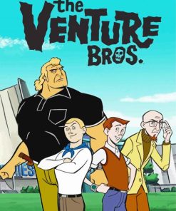 The Venture Brothers Poster Paint By Numbers