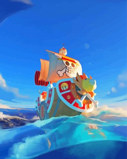 Thousand Sunny One Piece Paint By Numbers