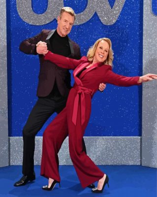 Torvill And Dean English Ice Dancers Paint By Numbers