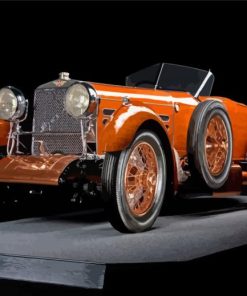 Tulipwood Hispano Suiza Car Paint By Numbers