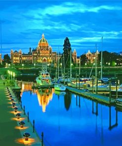 Victoria Island British Columbia Canada Paint By Numbers