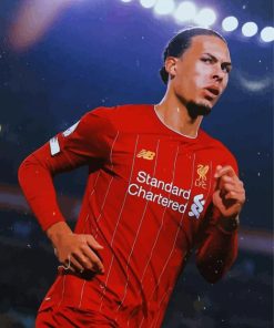 Virgil Van Dijk Paint By Numbers