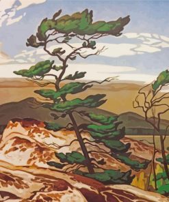 White Pine AJ Casson Paint By Numbers