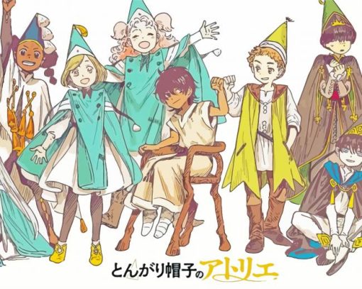 Witch Hat Atelier Characters Art Paint By Numbers