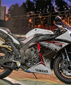 Yamaha YZF R1 Motorcycle Paint By Numbers