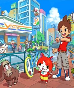 Yokai Watch Paint By Numbers