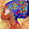 Abstract African Woman Paint By Numbers