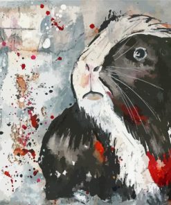 Aesthetic Abstract Guinea Pig Paint By Numbers