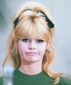 Aesthetic Brigitte Bardot Paint By Numbers