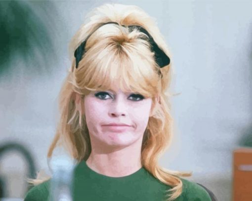 Aesthetic Brigitte Bardot Paint By Numbers