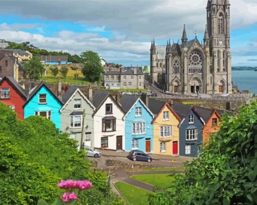 Aesthetic Cobh Ireland Paint By Numbers