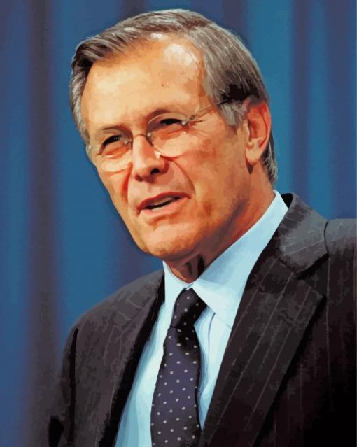 Aesthetic Donald Rumsfeld Paint By Numbers