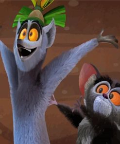 Aesthetic King Julien Paint By Numbers