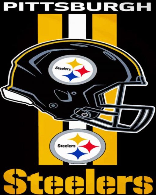 Aesthetic Pittsburgh Steelers Paint By Numbers