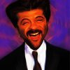 Anil Kapoor Caricature Art Paint By Numbers