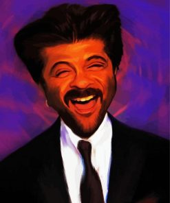 Anil Kapoor Caricature Art Paint By Numbers