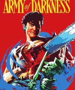 Army Of Darkness Art Paint By Numbers