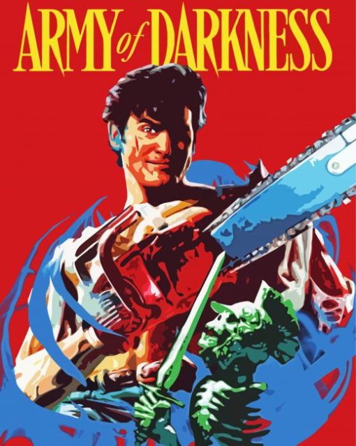 Army Of Darkness Art Paint By Numbers