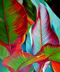 Banana Leaves Paint By Numbers