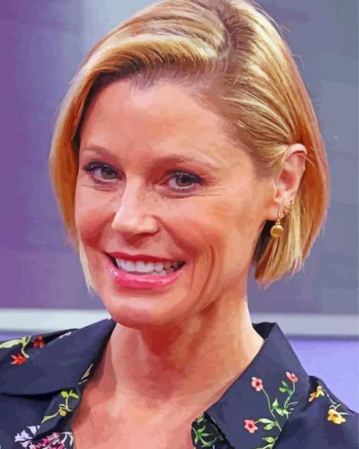 Beautiful Julie Bowen Paint By Numbers