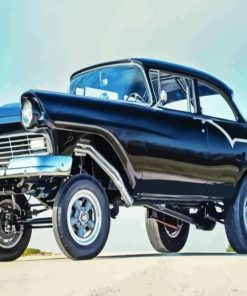 Black Gasser Paint By Numbers