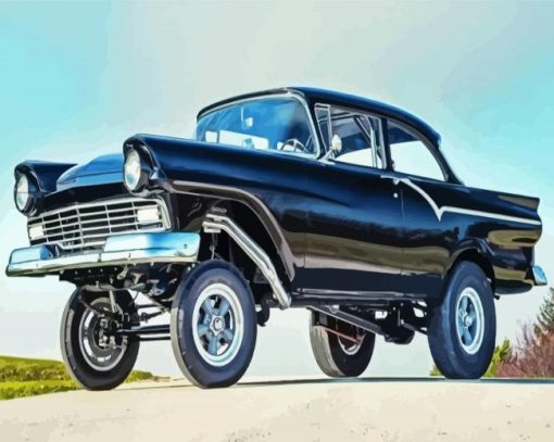 Black Gasser Paint By Numbers