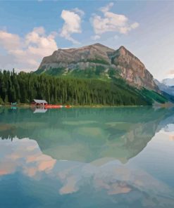 Canada Lake Louise Paint By Numbers