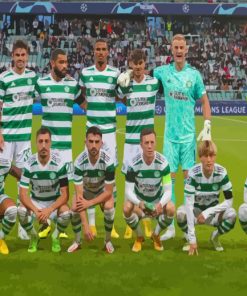 Celtic Team Paint By Numbers