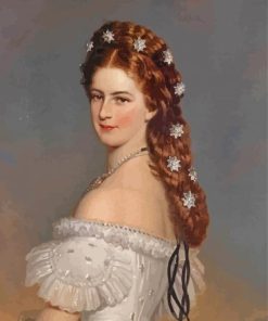 Classy Empress Elisabeth Of Austria Paint By Numbers