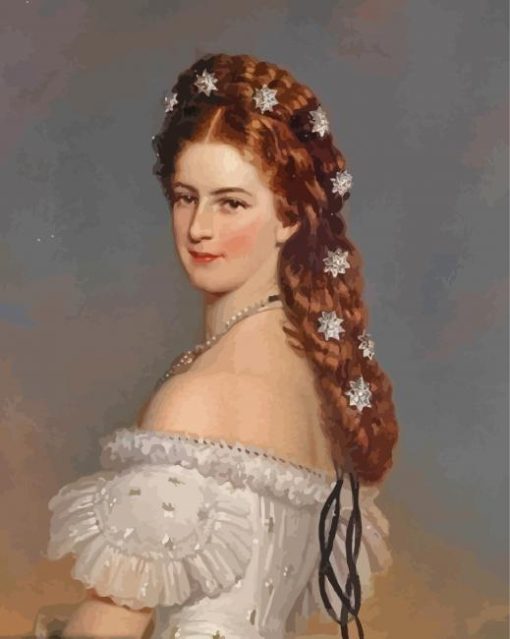 Classy Empress Elisabeth Of Austria Paint By Numbers