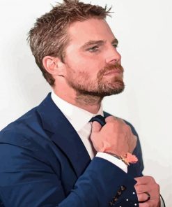 Classy Stephen Amell Paint By Numbers